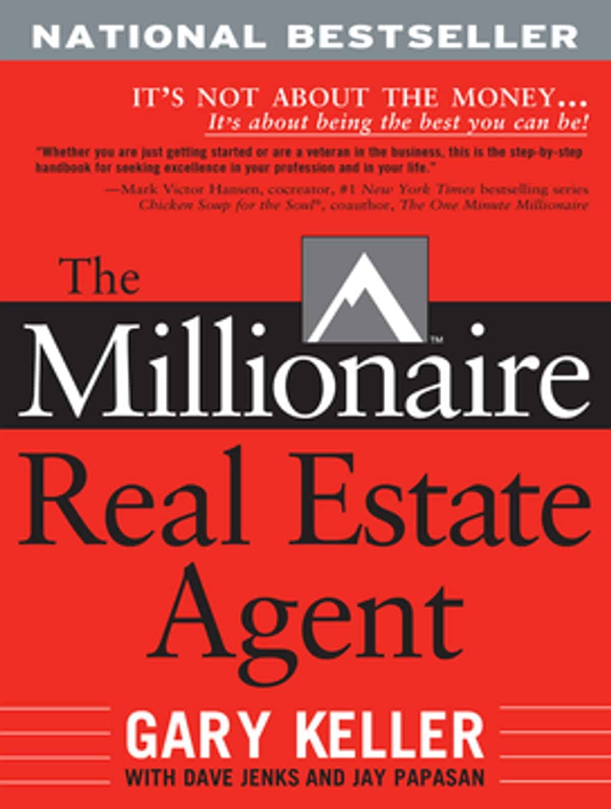 The Millionaire Real Estate Agent written by Gary Keller book cover