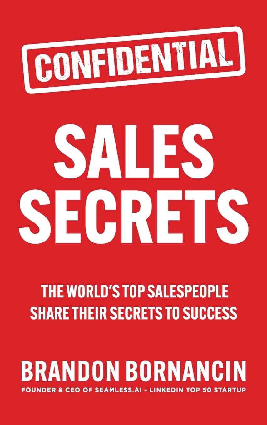 Sales Secrets written by Brandon Borancin book cover