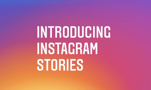 If You're on Instagram, then Try Stories