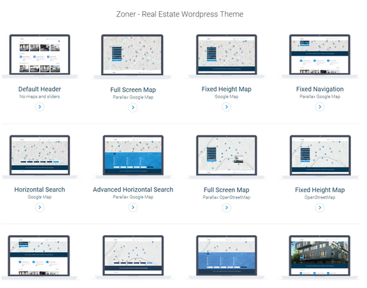 Zoner WordPress Real Estate Theme